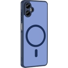 Roketcim Galaxy A06 Kılıf M-Safe Şarj Özellikli Babet Kapak