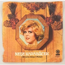 Kervan Neşe Karaböcek Batsın Bu Dünya - Perişan 45 Lik Plak (1976 Orijinal Dönem Baskı)