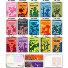 Türkiye İş Bankası Kültür Yayınları Iş Çocuk Dünya Klasikleri 100 Temel Eser 15 Kitap Set Kısaltılmış Metin - Set 1