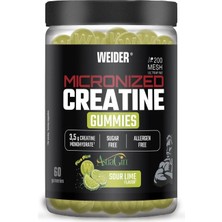 Weider %100 Creapure Creatine 60 Gummies