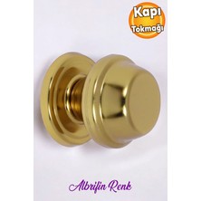St. Morritz Efe Kapı Tokmağı Topuzu Kapı Babası Kolu Metal Albrifin Tokmak - Kapı Kulpu