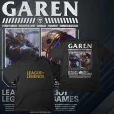 Tottobene League Of Legends -Garen- Baskılı Oversize T-Shirt