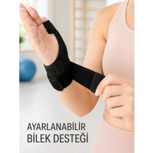 Başparmak Destekli El Bilek Ateli Metal Destekli Ayarlanabilir Bileklik De Quervain - Lisinya