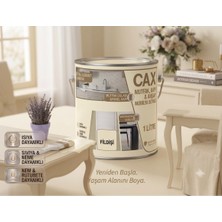 CAXCOLORS Cax Ahşap ve Mobilya Boyası 1 Litre - Masa, Sehpa, Mutfak Dolabı ve Kapı Boyası (Isıya ve Sıvıya Dayanıklı)