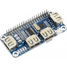 WaveShare 4 Port USB Hub Hat (Raspberry Pi Için)