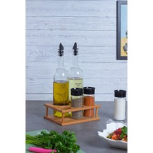 St. Morritz Rock Yağlık ve Baharatlık Takımı, 750 ml Yağlık ve Baharatlık ve Yağdanlık Etiketi