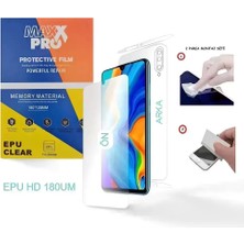 Honor X80İ Uyumlu Nano Ekran Koruyucu Nano + Full Arka Kaplama Set Esnek Ultra Ince Nano - Maxxpro - Epu Hd