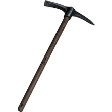 Tanto Bushcraft Çift Taraflı Karbon Çelik Arazi Kazması Gürgen Saplı 62 Cm| Tantobushcraft