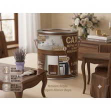 CAXCOLORS Cax Ahşap ve Mobilya Boyası 1 Litre - Masa, Sehpa, Mutfak Dolabı ve Kapı Boyası (Isıya ve Sıvıya Dayanıklı)