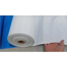 St. Morritz Branda 1,5x8 M Beyaz Branda Çit Brandası Gölgelik Branda Su Geçirmez Branda Balkon Brandası