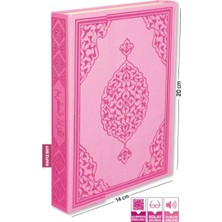 Lisinya Kuranı Kerim Bilgisayar Hatlı Pembe Renk Hafız Boy