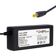 Enco Store PM-13033 9 Volt - 5 Amper 5.5*2.5 mm Uçlu Yazar Kasa / Pos Makinesi Masaüstü Adaptör