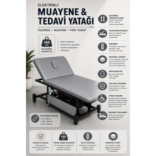Tagesan TK-509/4 Çift Motorlu Manipülasyon Yatağı Gri 75X190 cm | Elektrikli Fizik Tedavi ve Rehabilitasyon Masası