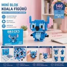 Didemmce Mikro Blok Yapım Seti 146 Parça Mini Puzzle Blok Oyuncak Koleksiyon Figürü