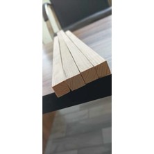 St. Morritz Silinmiş Çam Çıta 5 Adet ( 1,8 cm x 1,8 cm x 100 cm )