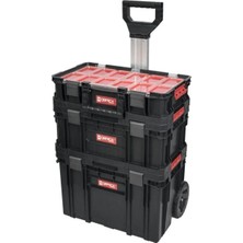 St. Morritz Qbrick System Two Set Plus Vario Tekerlekli Takım Çantası