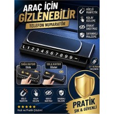 Neler Geldi Neler Araç Numaratör Fosforlu Geçici Park Numaratörü Kayar Kapak Kapanır Şık Numaratör Tüm Araçlara Uyumlu