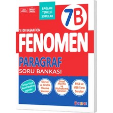 Gama Yayınları 2026-2027 7. Sınıf Fenomen Paragraf B Soru Bankası