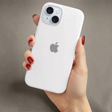 Pronorth IPhone 13 - 14 Uyumlu Kılıf Logolu Lansman Soft Yumuşak Içi Kadife Silikon Kapak