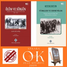 Türk Tarih Kurumu Vakfı Ölüm ve Sürgün - Türkler ve Ermeniler / 2 kitap set - Justin Mccarthy - TELEFON TUTUCU HEDİYE