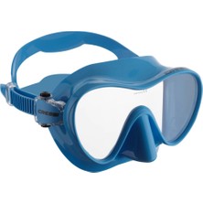 Cressi F1 Frameless Dalış Maskesi Blue