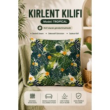 Tropical - Yumuşacık Kırlent Kılıfı