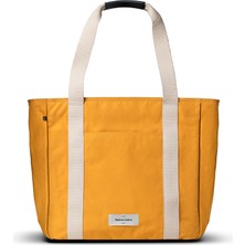 Native Union W.f.a Tote Bag Pro Su Geçirmez Cordura Kumaş Ykk Fermuarlı 16L Taşıma Çantası Turuncu