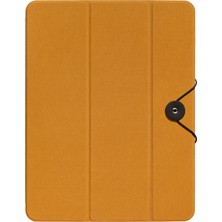 iPad Pro 12.9 2018 (3.nesil) Native Union W.f.a Folio Serisi Katlanır Standlı Tablet Kılıfı Turuncu