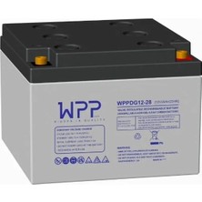 Poylin Wpp 12V 28AH Jel Akü
