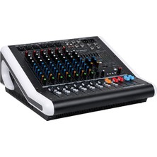 Westa Wm-8pmx 2X400W 8 Kanal Power Mikser Usb, Bluetooth 32DSP Dijital Profesyonel Ses Mikseri