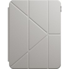 iPad Pro 13 2024 Uyumlu Native Union Active Serisi Katlanabilir Standlı Kılıf Krem