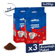 Lavazza Crema E Gusto Filtre Kahve (250GR) X3