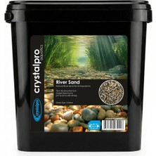 Crystalpro River Sand 12KG - İnce Nehir Çakılı Akvaryum Kumu