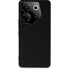 Pamukia Tecno Camon 20 Pro 5g Kılıf First Silikon - Siyah