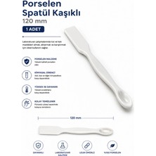Labolist Porselen Spatül Kaşıklı 120mm 1 Adet