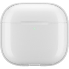 Airpods 4 Uyumlu Kılıf Qi M-Safe Şarj Özellikli Native Union Re Clear Serisi Silikon Kapak Şeffaf