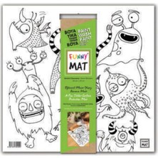 Funny Mat - Sevimli Canavarlar 40X40CM