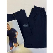 Seaes Oversleep Erkek Yazlık Şortlu Pijama Takımı