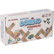 Renas Store RD5649 Ahşap Domino Oyunu Araçlar -Redka