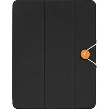 iPad Pro 12.9 2020 (4.nesil) Native Union W.f.a Folio Serisi Katlanır Standlı Tablet Kılıfı Siyah