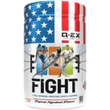 Q-Ex Labs Fight Pre-Workout 900 gr 60 Servis - Tropical Knockout Aromalı