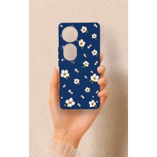 Vip Case Vivo V40 Uyumlu Papatya Inci Desenli Silikon Kılıf