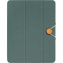 iPad 11.nesil 2025 Uyumlu Native Union W.f.a Folio Serisi Katlanabilir Standlı Tablet Kılıfı Yeşil