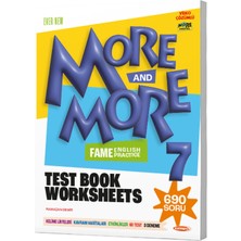 Kurmay 7.sınıf More&more Test Book Worksheets
