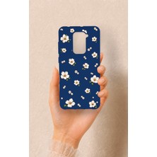 Vip Case Redmi Note 9 Uyumlu Papatya Inci Desenli Silikon Kılıf