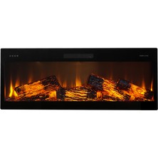 Korflame Korcam 130 S -  Isıtmalı Elektrikli Şömine