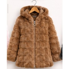 Markam Pink Buble Peluş Içi Astarlı Mont Kız Çocuk