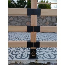 St. Morritz Pergule Pergola Kamelya Montaj Aparatı Kare Tutucu