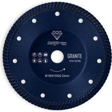 Mays Diamond Konkav Granit Kesme Testeresi 150 mm | Granit, Kuvars ve Sert Doğal Taşlar