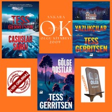 Doğan Kitap Martini Kulübü Serisi / Casuslar Sahili - Yazlıkçılar - Gölge Dostlar / Tess Gerritsen - Telefon Tutucu Hediye